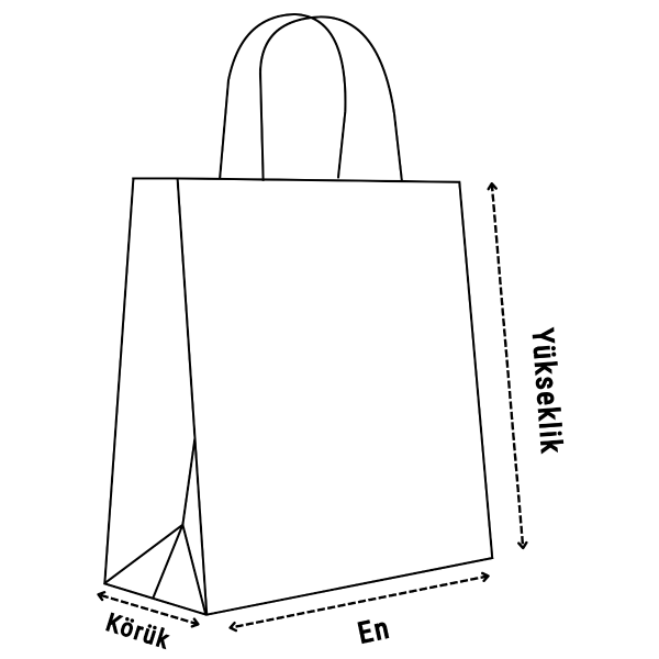 Baskılı Beyaz Çanta 12×32×41 250 Ad.