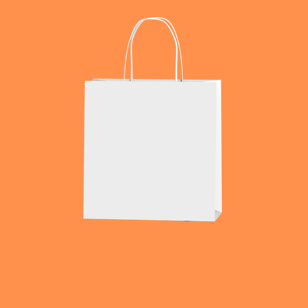 Baskısız Beyaz Çanta 12×32×41 250 AD.